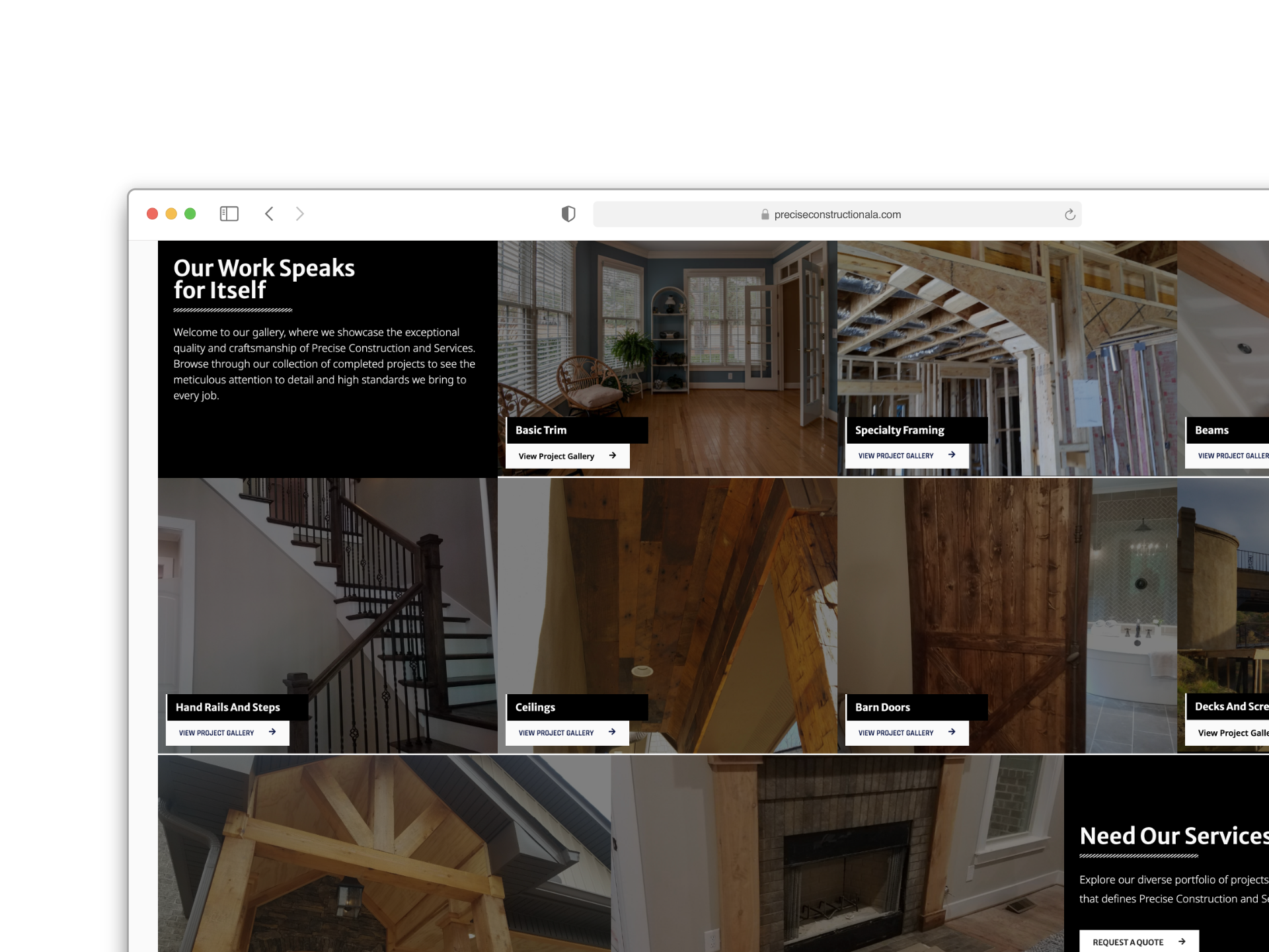 precise construction